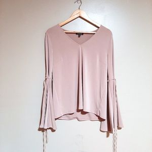 Express Pink Long Sleeve Shirt